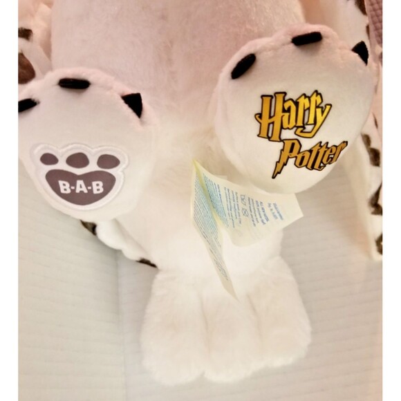 Harry Potter Build A Bear Hedwig Owl Stuffed Plush New with Tags Wizarding World - Picture 5 of 5